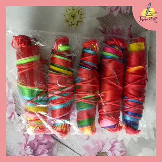 Cờ dây tam giác sắc màu 10m
