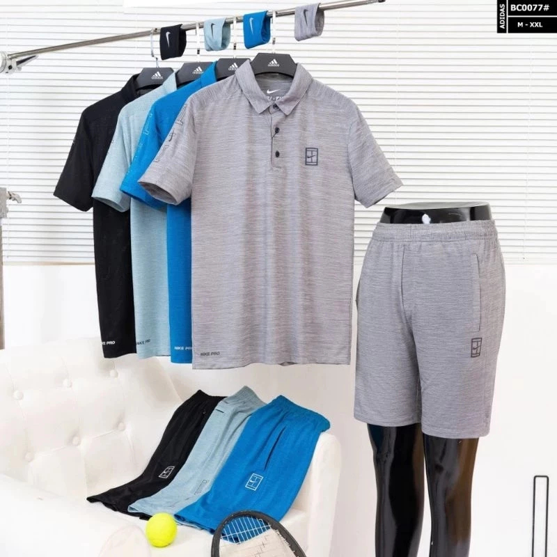 Bộ thể thao nam NikeAirpro chất thun lạnh công nghệ Drifit thấm hút mồ hôi hiệu quả mẫu new 2024