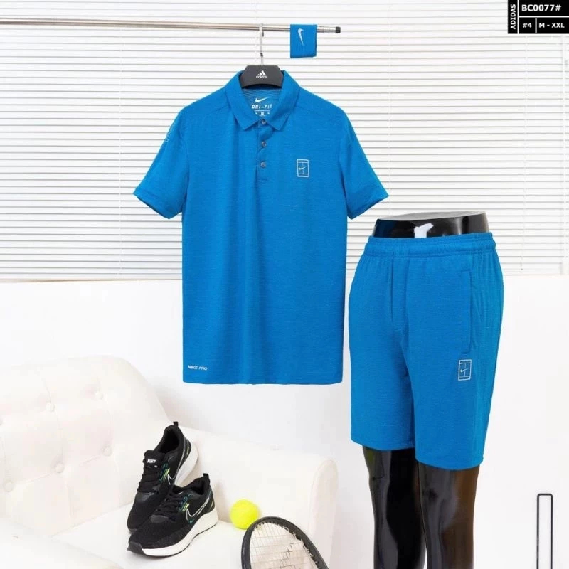Bộ thể thao nam NikeAirpro chất thun lạnh công nghệ Drifit thấm hút mồ hôi hiệu quả mẫu new 2024