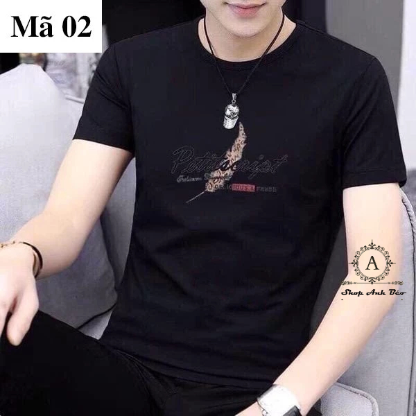 Áo thun nam giá rẻ, áo thun cổ tròn tay ngắn,chất cotton thun lanh, co giãn, thấm mồ hôi tốt