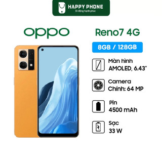 Điện Thoại Oppo Reno7 4G - Hàng Chính Hãng, Mới 100%, Bảo Hành 12 Tháng