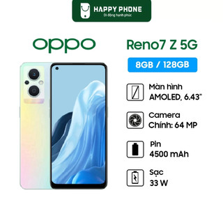 Điện thoại Oppo Reno7 Z 5G - Hàng Chính Hãng, Mới 100%, Bảo hành chính hãng 12 tháng