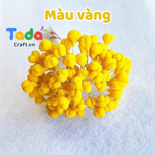 10 Cái nhụy hoa Ly tròn làm hoa len, hoa handmade