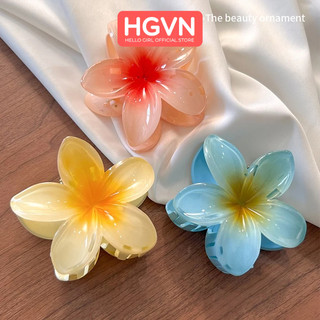 Kẹp Tóc Càng Cua Mix Màu HGVN Kẹp Tóc Hoa Sứ Mẫu Mới 2024 (HÀNG SẴN KHO)