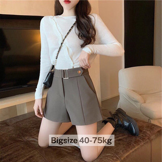 QUẦN SHORT CẠP CAO ĐAI CÓ CÚC BẤM-mã 069