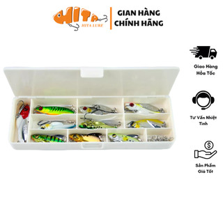 Mồi câu cá - mồi Lurefans - Combo Super Rattlesnake và Rattlesnake (hộp 10 con) - Hita
