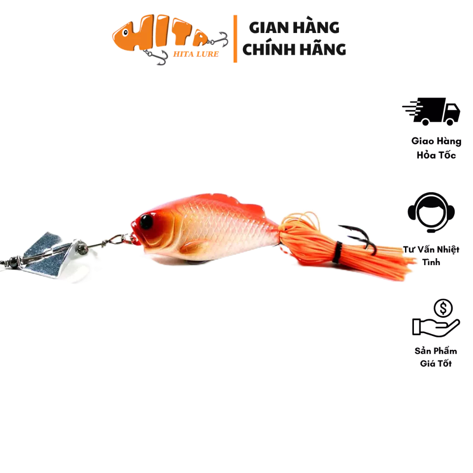 Mồi câu lure cá lóc Cá chẽm JAWS StyX Thái Lan Hita Lure