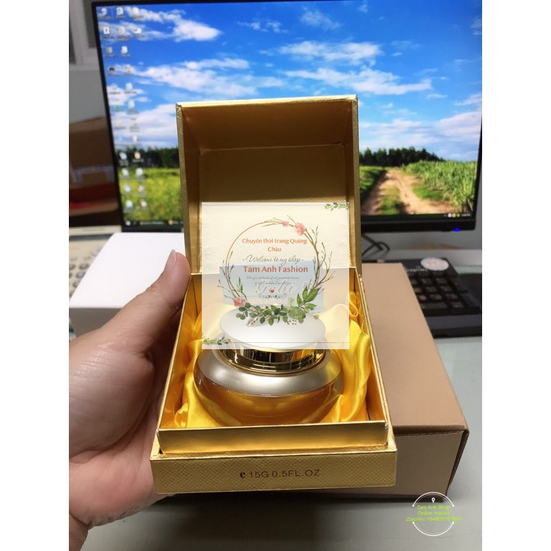 KEM DƯỠNG DA BAN NGÀY YANGGE GEBI ĐÀI LOAN 15ML LÀM SÁNG, NÂNG CƠ, SĂN CHẮC, CẢI THIỆN LÀN DA XỈN MÀU, DƯỠNG ẨM DA