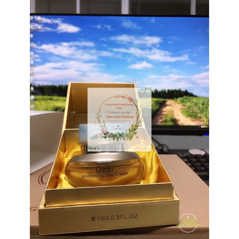 KEM DƯỠNG DA BAN NGÀY YANGGE GEBI ĐÀI LOAN 15ML LÀM SÁNG, NÂNG CƠ, SĂN CHẮC, CẢI THIỆN LÀN DA XỈN MÀU, DƯỠNG ẨM DA | BigBuy360 - bigbuy360.vn