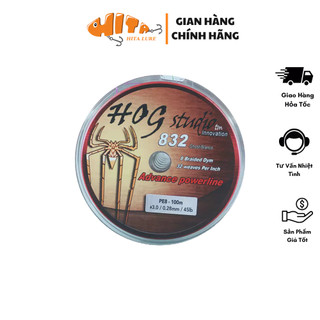 Dây Lure PE câu cá nhiều màu Fishing Line HOG STUDIO 832 Multi Color Hita Lure