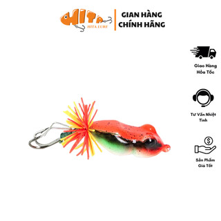 Mồi câu lure cá lóc nhái lướt NooFrog JAW hita lure