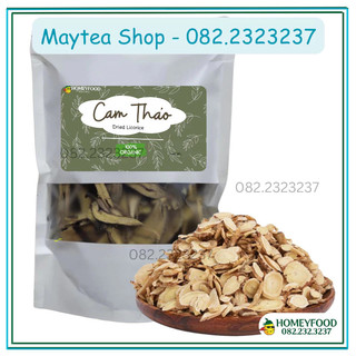 Cam Thảo Khô Thái Lát, vị ngọt, thơm, sạch sẽ, loại 1