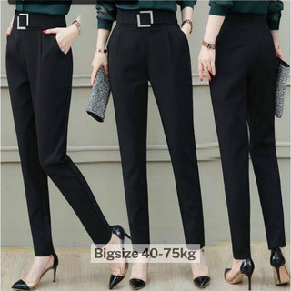Quần baggy công sở sở Kèm đai sang chảnh- Quần Baggy Công sở nữ Kèm đai-mã Quần Thắt Lưng