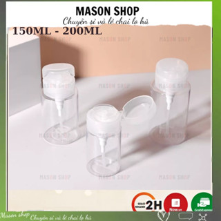  Lọ Chiết Mỹ Phẩm Dạng Nhấn Chiết Toner  Nước Hoa Hồng  Tẩy Trang Chai Nhựa Du Lịch 100Ml 150Ml 200Ml 300Ml 