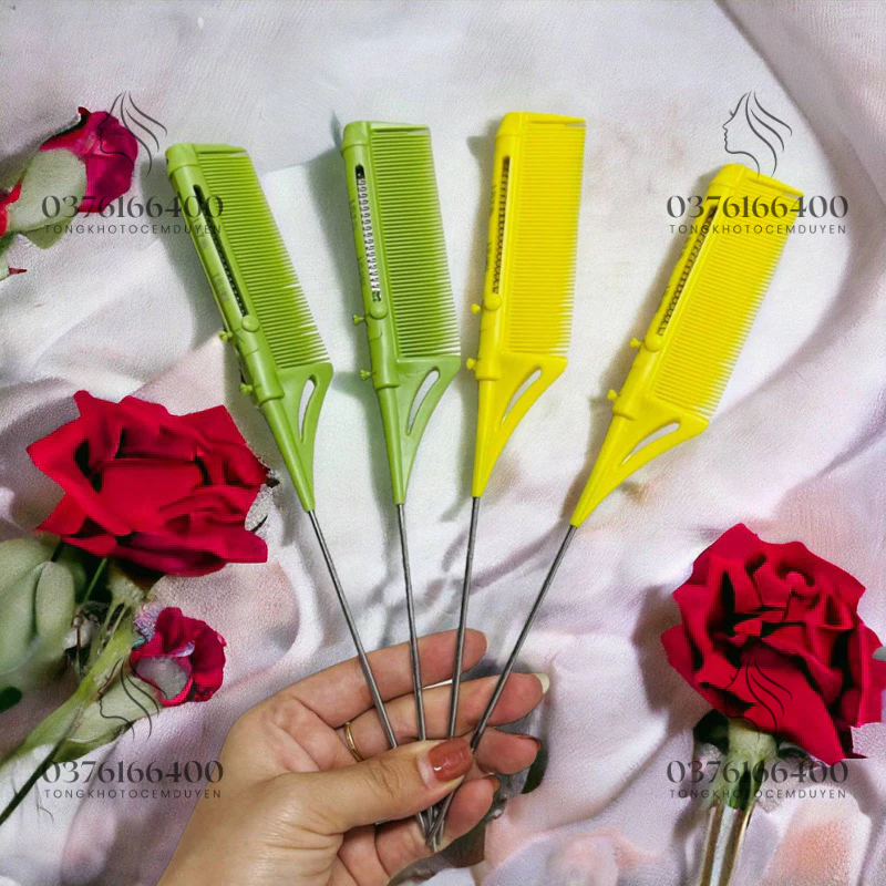 Lược đo giãn đọi giãn nở của tóc uốn ép, lược charmvit cao cấp