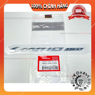 Tem chữ nổi VARIO 150 2018 2021 chính hãng Honda Indo