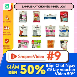 Thức ăn hạt mẫu thử dành cho mèo - Sample thức ăn hạt cho mèo