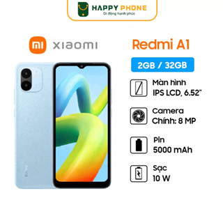  Điện thoại Xiaomi Redmi A1 - Hàng Chính Hãng mới 100% Bảo hành 18 tháng 