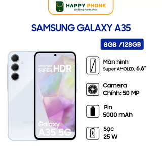 Điện thoại Samsung Galaxy A35 5G - Hàng chính hãng, Mới 100%, Bảo hành 12 tháng