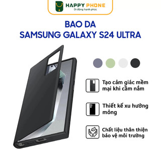 Bao da smart view samsung galaxy s24 ultra - hàng chính hãng