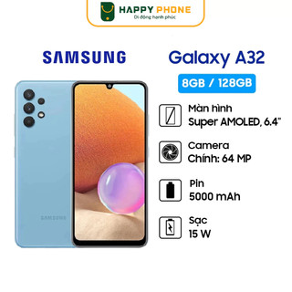 Điện thoại Samsung Galaxy A32 4G - Hàng Chính Hãng, Mới 100%, Nguyên seal