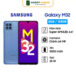 Điện Thoại Samsung Galaxy M32 (8GB/128GB) - Hàng Chính Hãng, Mới 100%, Nguyên seal