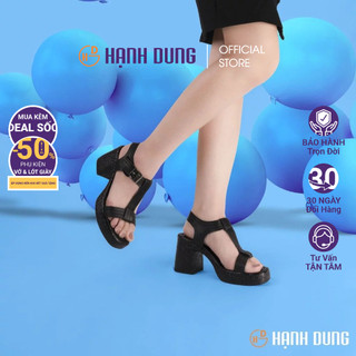 Giày sandal cao gót hạnh dung hd29143ay
