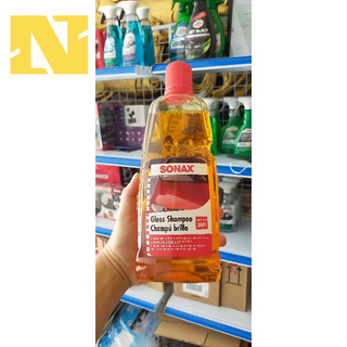 Sonax - nước rửa xe ô to đậm đặc sonax gloss shampoo 314300 - 1000ml