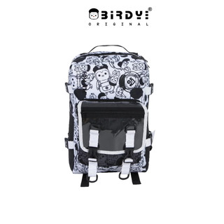 Balo nam đi học thời trang màu đen, basic nam nữ Local Brand BIRDYBAG - TOOL PENGUIN backpack