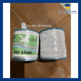 Cối dây thun quần, dây chun quần trắng bản 1cm đẹp