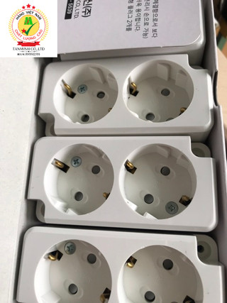 Ổ cắm đôi không dây hàn quốc