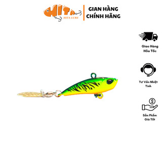 Mồi lure câu cá lóc, lăng Spin Vib Tsurinoya  Hita Lure