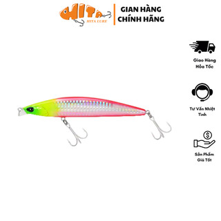 Mồi lure câu cá chẽm Ranger Minnow TSURINOYA DW95 Hita Lure