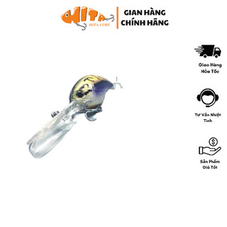 Mồi lure Hirushima Crankbait HT60D chuyên câu kè, ghềnh , biển Hita Lure