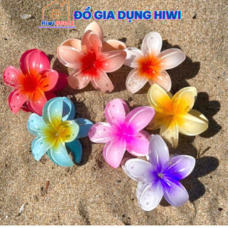 Kẹp tóc hoa sứ nhiều màu sắc thời trang đi biển phong cách hàn quốc