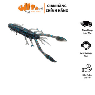 Tôm mềm chuyên câu chẽm mú Elite Lure Lethal Tusk Hita Lure
