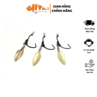 Lưỡi câu cá Jig Worm Hook Hirushima Hita Lure