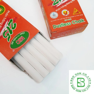 Phấn mic không bụi 10 Viên trắng, Phấn không bụi