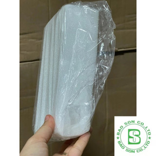 Mút lau bảng trắng lớn 10x18x5 cm, mút xốp lau bảng, dụng cụ lau bảng