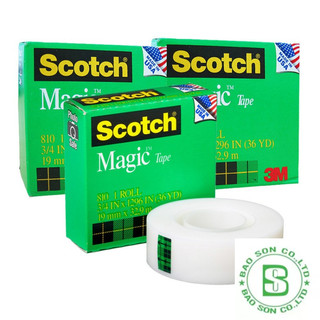 Băng Keo Dán Tiền Rách 3M Scotch Magic, băng keo 3M