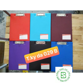 Bìa trình ký A4 da đôi cao cấp, da trơn