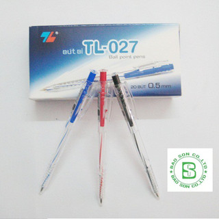 Bút bi TL027 xanh/đỏ/đen