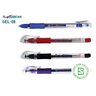 Bút Gel-08 mực xanh, đỏ, đen, bút gel 08 mực đỏ, bút gel 08 mực đen