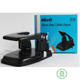 Bấm lỗ KW Trio 978 chính hãng (30 tờ), Bấm lỗ 978 kwtrio, Dập 2 lỗ 978 chính hãng, máy đục lỗ 978
