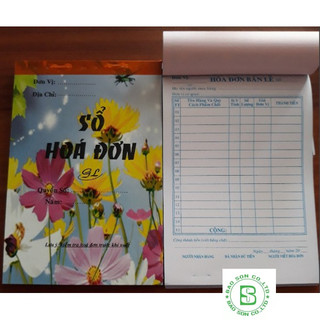 Hóa đơn bán lẻ 2 liên 30 bộ 13x19 - 60 tờ
