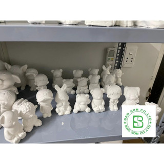 Tô tượng thạch cao 8cm - 12cm (không kèm màu)