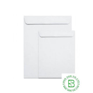 Bao thư A4 trắng đl 80gsm, bao thư A4 vàng  ĐL 100gsm (100 cái/xấp)