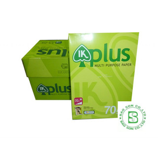 Giấy in A4 IK Plus 70, Giấy IK plus A4 70, Giấy ik plus 70 A4, giấy in a4, giấy photo A4