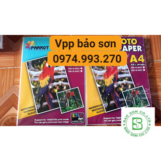 Combo 15 xấp giấy in ảnh 1 mặt đl 230gsm - 50 tờ/xấp