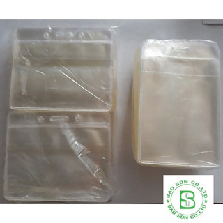 Combo 100 cái Thẻ đeo bảng tên dẻo mỏng ngang/ đứng